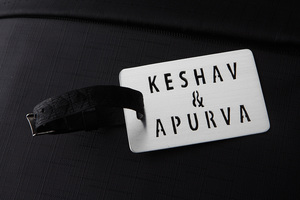 PLAIN CUSTOMIZABLE LUGGAGE TAG - Product Image 1