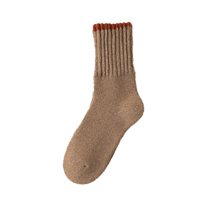Hot Sale Matching Color Middle Tube Lady <b>Socks</b>, Thickening Sweet Leisure <b>Warm</b> <b>Women</b> <b>Socks</b> breathable <b>socks</b> Multi-color spandex - Product Image 5