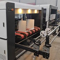 Machine d'impression numérique à jet d'encre pour boîtes à pizza, impression en 4 couleurs sur papier, pour le traitement du carton ondulé
