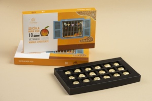 High Quality Legendary Chocolatier Zoom Vietnam Mango Flavor Premium <b>Chocolate</b> Box with 6 Months Shelf Life for Gifting - Product Image 3