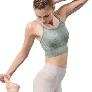 Women Fitness Gym Adjustable Sport Bras Female Yoga Underwear Front Zipper Running Push Up Sports Bra - Product Image 3