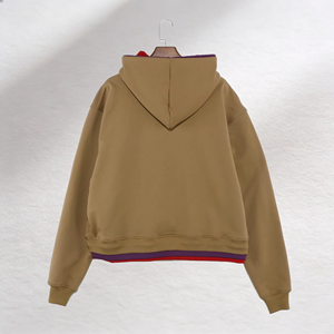 Custom Logo Unisex <b>Hoodie</b> Wholesale 100% Cotton Fleece Pullover OEM/ODM Heavyweight Streetwear Sweatshirt Bulk Supplier - Product Image 2