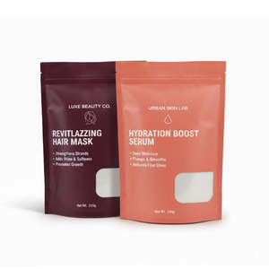 Bolsa Personalizada Tipo Stand Up para Empaque de Hierbas |   Material Plástico Laminado |   Cierre de cremallera, con ranura para desgarro, brillante o mate |   Vietnam - Product Image 2