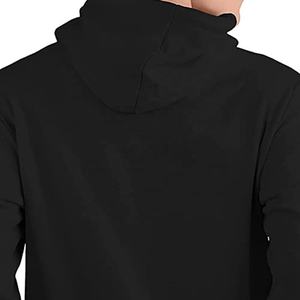 Sudadera con capucha para hombre, de algodón orgánico 100%, diseño impreso DTG, con Logo personalizado, GSM pesado, venta al por mayor - Product Image 4