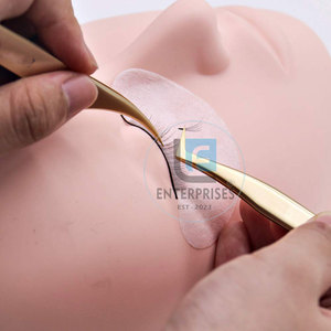 Pinces à cils en acier inoxydable durables et réutilisables pour extensions de cils volume – Meilleures ventes - Product Image 4
