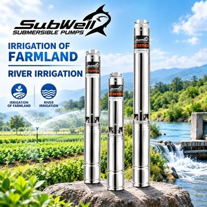 ปั๊มจุ่มใต้น้ำหลายระดับ SubWell รุ่น ST ขนาด 4 นิ้ว ทำจากสแตนเลส สำหรับการชลประทานทางการเกษตร - Product Image 1