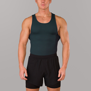 XYA343 Custom 100% Polyester Quick Dry Slim Fit Tank Tops Running Gym Sports <b>Vest</b> Heat Transfer Print <b>Men</b> Sublimation Singlets - Product Image 5