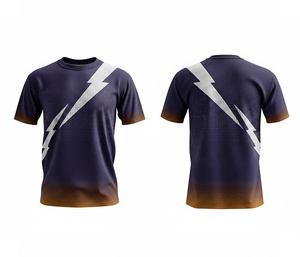 Custom Fitness Sublimation Breathable Short T-Shirt Performance Sportswear | <b>Men</b> Women Adults Sizes | Lightweight Quick Dry - Product Image 5