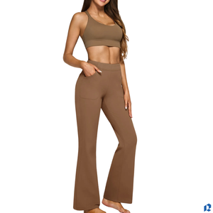 Ensembles de yoga haut de gamme pour femmes, hommes et enfants, vêtements de sport personnalisés, recyclables, résistants à l'eau, respirants, extensibles, ensembles de fitness sans couture - Product Image 5