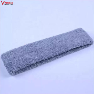 Muñequeras deportivas para hombres y mujeres, bandas de tela de algodón suave que absorben el sudor para tenis - Product Image 6
