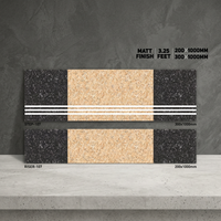 Carreaux de marche et de contremarche en porcelaine numérique émaillée, finition mate, antidérapants, pleine épaisseur, 300x1000mm, 200x1000mm
