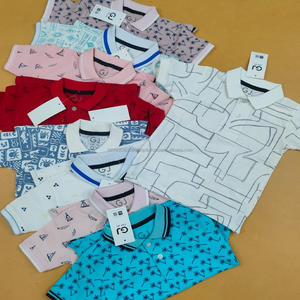 Polo brodé décontracté à manches courtes pour garçons, nouvelle collection été 2026, vêtements pour enfants en gros - Product Image 1