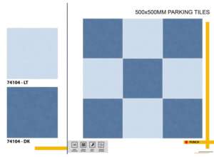 Dalles de stationnement extérieures ultra-résistantes 500x500 mm, conçues pour les conditions extérieures difficiles, offrant un support au sol fiable - Product Image 3