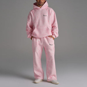 Premium Unisex Camo Tracksuit | Men’s <b>Hoodie</b> & Jogger Pants Set 100% Cotton Fleece Quick-Drying Breathable <b>Lightweight</b> Casual - Product Image 3