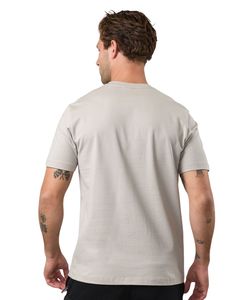 <b>Mens</b> OffWhite Casual Short Sleeve 100% Cotton Tee Eco-Friendly Quick Dry Summer Streetwear Fashion Everyday Wear - Product Image 2