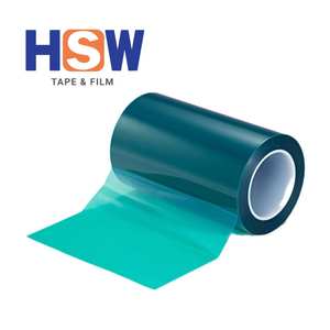 Cinta Adhesiva de Poliéster PET Verde de 25um HOUSEWELL PETSG0250500, Cinta Adhesiva Sensible a la Presión, Resistente a Altas Temperaturas - Product Image 5