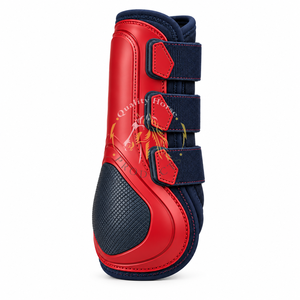 Protège-jambes de cheval de qualité supérieure avec amorti doux, sangles robustes et construction pratique pour l'équitation quotidienne et les routines d'entraînement. - Product Image 4
