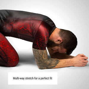 Private Label Oem Design Compression Mma Rash Guard Oem Mma Rashguard Custom Sublimated Printed Mens Rash Guard Short Sleeve - Product Image 4