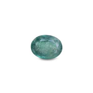 Natural Zambian Emerald 5.1 Carat Certified Loose Gemstone Trillion Cut 7mm - Product Image 1