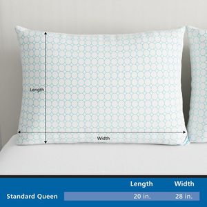 Cuscino Rinfrescante per Letto Standard/Queen, Rigido, Doppio Lato Fresco o Confortevole, Confezione da 2 - Product Image 6