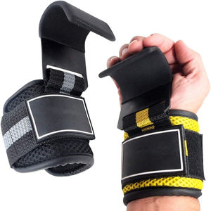 Correas de Agarre para Gimnasio Personalizadas al por Mayor, Vendas de Fitness para Manos, Ganchos de Levantamiento de Pesas para Adultos - Product Image 2