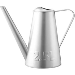 Regadera de Metal Premium de Acero Inoxidable con Boquilla Larga, Herramienta de Riego para Jardín, para el Cuidado de Plantas en Interiores y Exteriores, Uso Doméstico y en el Jardín - Product Image 6