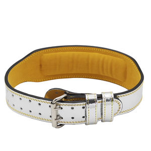 Ceinture de musculation en cuir de haute qualité avec logo personnalisé, en cuir de vachette, soutien dorsal, antidérapante, respirante, réglable, unisexe - Product Image 1