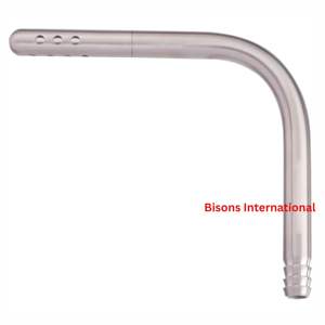 Tube de drainage intracardiaque chirurgical manuel de haute qualité en acier inoxydable flexible pour instrument cardiaque - Vente en gros (Bison) - Product Image 1