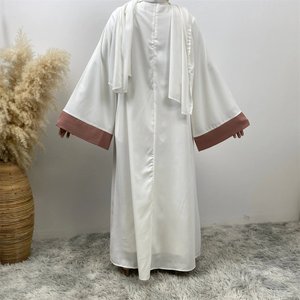 OEM Customized Embroidery Abaya High Quality Breathable Abaya <b>Dresses</b> for Muslim Women Pakistani Abayas Wholesale - Product Image 6