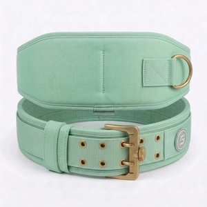 Ceinture de musculation en néoprène grise, respirante et rembourrée, avec support dorsal de 5,5 pouces - Product Image 5
