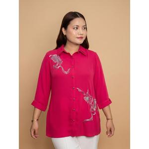 CHIRIN เสื้อเชิ้ตผ้าฝ้ายทรงหลวมสไตล์ลำลองสำหรับผู้หญิง ซื้อโดยตรงจากซัพพลายเออร์ - Product Image 3