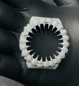 Frostedge Titan GA2100 Custom Mod Watch Iced Out <b>Case</b> High End Stainless Steel Premium Designer Conversion Kit gshock watch - Product Image 2