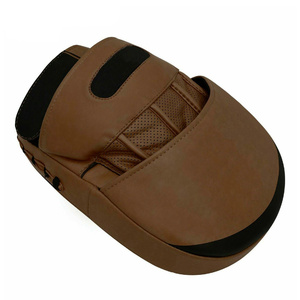 Pads de frappe en cuir véritable de qualité supérieure pour l'entraînement intensif et la boxe AS-FP-07 - Product Image 4