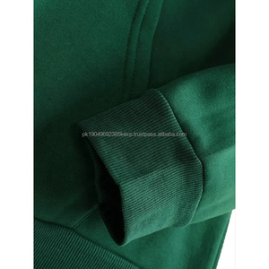 Sweat à capuche pour homme 2025 Prix de gros d'usine faible MOQ Impression personnalisée 100% coton Molleton basique coton mélangé - Product Image 5