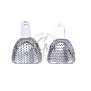 Bandejas de Impresión Profesionales Reutilizables de Construcción Metálica para Procedimientos de Colado Dental y Aplicaciones Clínicas - Product Image 3