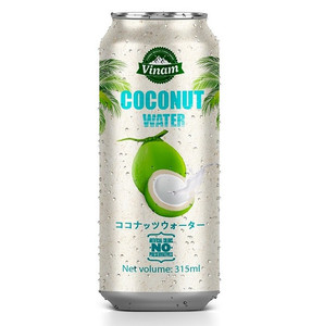 น้ำมะพร้าวสดเวียดนามแท้ 100% บรรจุกระป๋อง OEM YOOH แบรนด์ส่วนตัว ปริมาณมาก ขนาด 240 มล. 320 มล. - Product Image 1