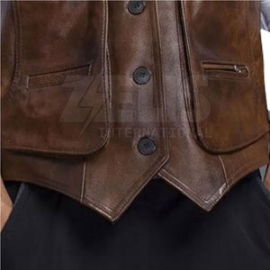 Chaleco de Cuero Personalizado para Hombre, Transpirable, de Invierno, Diseño de la Mejor Calidad, Chaleco de Cuero Personalizado Más Vendido 2026 - Product Image 2