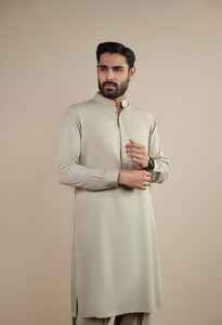 Vente directe d'usine, prix bas, shalwar kameez pour homme respirant et à séchage rapide, robe pakistanaise, 100% coton, ensembles pour homme grande taille - Product Image 4