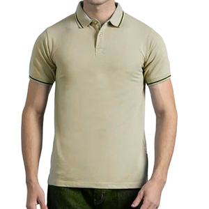 Camiseta Polo para Hombre, Nueva Llegada, Calidad Premium, 100% Algodón, Servicio OEM, Logotipo Personalizado, Cuello en V, Camisetas Personalizadas para Hombre - Product Image 2