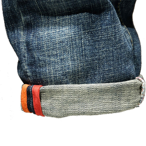 Jeans de Mezclilla para Hombre de la Mejor Calidad, Corte Holgado Informal, Talla Grande, Cintura Alta, Pantalones Rectos, Lavado Ácido - Product Image 6