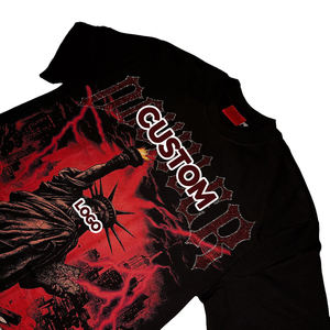 Camiseta de Manga Larga para Hombre, 100% Algodón, 230GSM, Personalizada, Formal, Talla Grande, con Logotipo Impreso Digital, de Alta Calidad, Informal para Invierno - Product Image 3