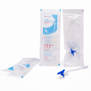 Tuyaux d'extension d'infusion rotatifs Luer-Lock Crysto Line transparents de qualité supérieure, résistants aux torsions, pour thérapie IV - Product Image 1