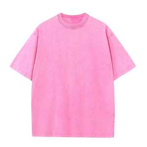 Camiseta de Manga Corta para Hombre 2026, Color Verde Menta, Talla Grande, Cuello Redondo, 100% Algodón Jersey, Teñido Liso, Color Sólido, Tejido Transpirable - Product Image 5