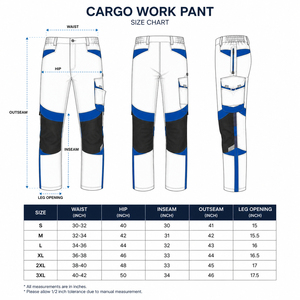 Pantalones de Trabajo Profesionales, Pantalones Cargo Resistentes, Ropa de Seguridad para Trabajadores de la Construcción Industrial, Proveedor OEM - Product Image 6