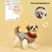 Prêt à être expédié |   Gilet thermique en tricot pour chien, antistatique, générant de la chaleur, en Dralon, pour les promenades en automne, OEM ODM, logo personnalisé, en stock