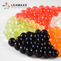 Leamaxx Peach Bursting Boba Tapioca 15 Popping Juice Balls Zoet & Zuur 15% Echt Sap 3,2kg Taiwan Bubble Tea Topping