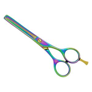 Ciseaux de barbier droits Prestige 440C en acier inoxydable pour droitiers, manche long en fibre de verre renforcée de plastique - Product Image 2