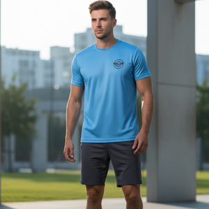 T-shirt de sport personnalisé imprimé par sublimation, respirant, à séchage rapide, style maillot de football, vêtements de fitness, commande en gros à prix réduit - Product Image 6