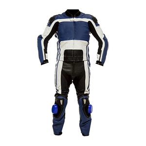 Traje de Motocicleta de Cuero de Manga Larga para Hombre, Ropa de Protección Transpirable para Todas las Estaciones - Product Image 4