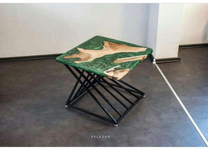 Table à manger multifonctionnelle personnalisée en usine, grande table en résine, décoration intérieure - Product Image 5